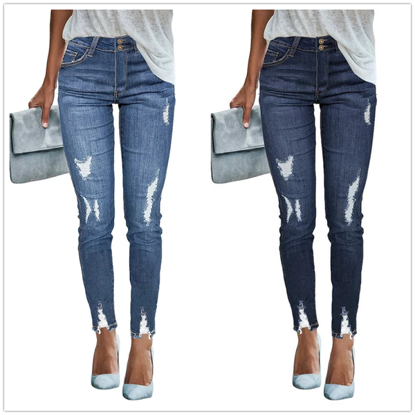 fall women mid waist ripped jeans fashion slim denim pencil pants street casual skinny jeans s-2xl clothes size 2xl, Blue
fall women mid waist ripped jeans fashion slim denim pencil pants street casual skinny jeans s-2xl clothes size 2xl, Blue