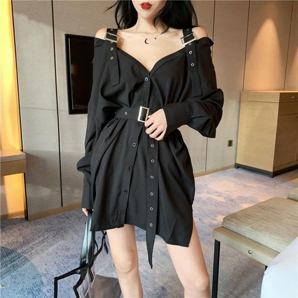 women's blouses & shirts 2021 summer vintage strapless women blouse black with belt casual long off the shoulder shirt, White
women's blouses & shirts 2021 summer vintage strapless women blouse black with belt casual long off the shoulder shirt, White