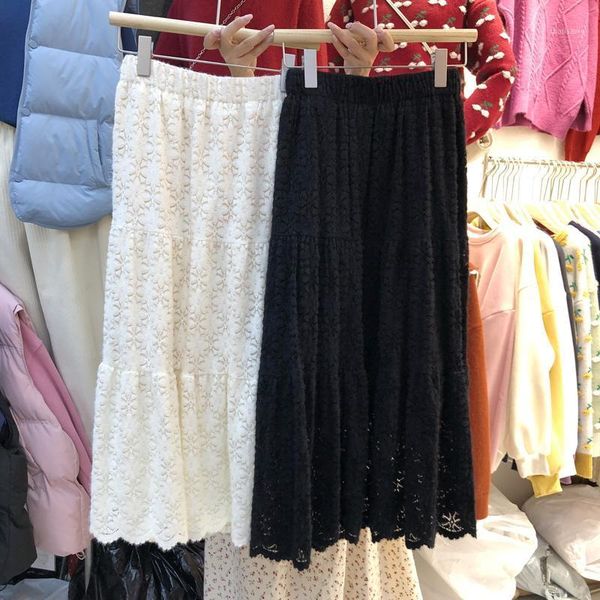 skirts elegant solid lace women autumn 2021 thicken warm wool high waist straight knee-length lady clothing quality, Black
skirts elegant solid lace women autumn 2021 thicken warm wool high waist straight knee-length lady clothing quality, Black