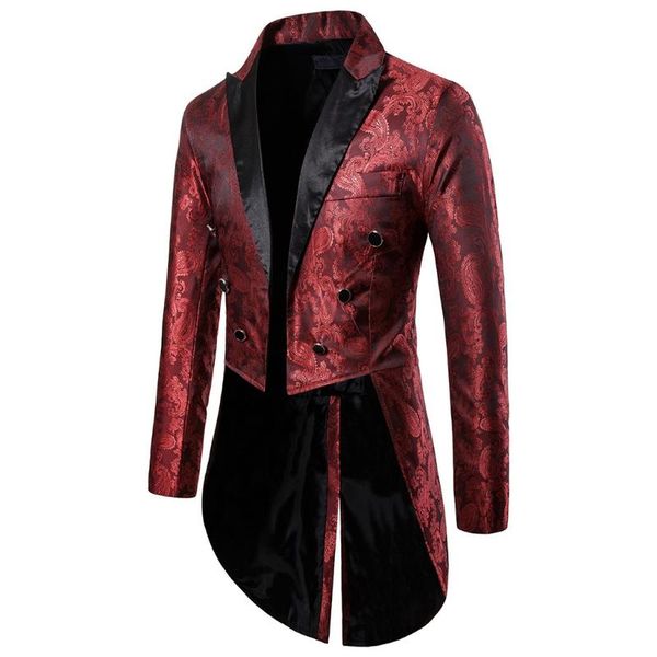 Men's Suits & Blazers Charm Tailcoat Long Jacket Goth Fit Suit Cardigan Coat Single Breasted Swallow, White;black
Men's Suits & Blazers Charm Tailcoat Long Jacket Goth Fit Suit Cardigan Coat Single Breasted Swallow, White;black
