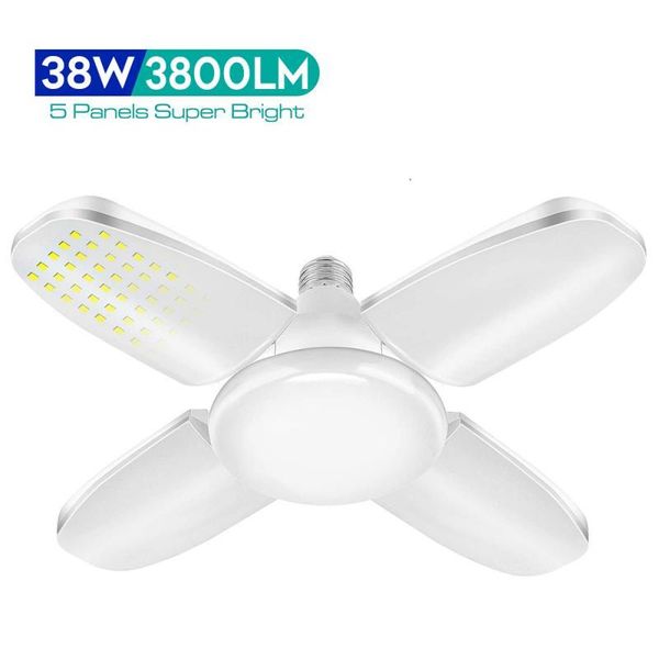 bulbs tubes led garage lights 38w deformable lights, 3800lm ceiling with 4 ajustable panels
bulbs tubes led garage lights 38w deformable lights, 3800lm ceiling with 4 ajustable panels