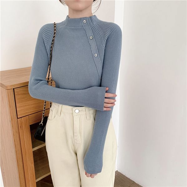 qrwr 2021 woman sweaters autumn winter casual half turtlene long sleeve knitting pullover women slim fit basic sweater, Black;pink
qrwr 2021 woman sweaters autumn winter casual half turtlene long sleeve knitting pullover women slim fit basic sweater, Black;pink