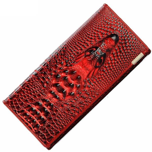 wallets banabanma women large capacity crocodilian printing leather handbag with hardware buckle, Red;black
wallets banabanma women large capacity crocodilian printing leather handbag with hardware buckle, Red;black