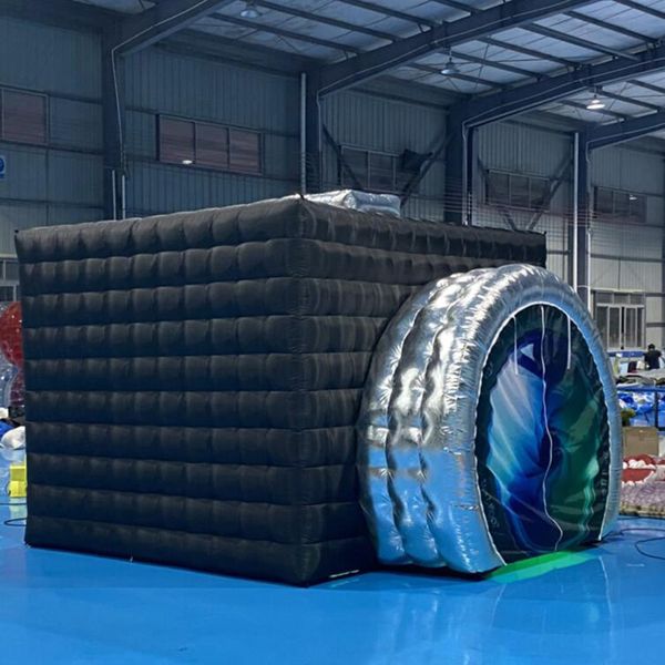 customized 3.5x2.8x2.5m white black inflatable p booth cube pbooth portable backdrop tent dome with led light for sale
customized 3.5x2.8x2.5m white black inflatable p booth cube pbooth portable backdrop tent dome with led light for sale