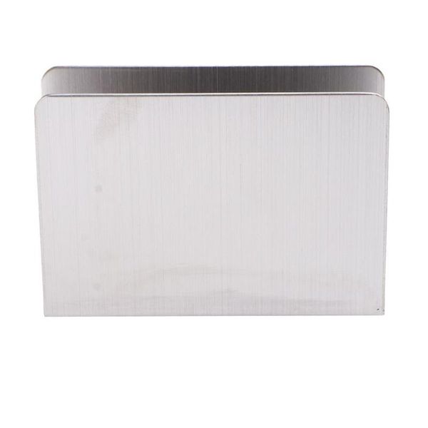 stainless steel napkin holder vertical paper tissue dispenser serviette stand for home restaurant kitchen storage & organization
stainless steel napkin holder vertical paper tissue dispenser serviette stand for home restaurant kitchen storage & organization