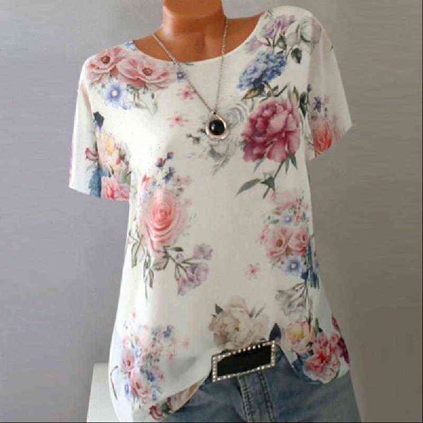 vintage flower print women blouses short sleeve chiffon casual white elegant ladies summer plus size 5xl
vintage flower print women blouses short sleeve chiffon casual white elegant ladies summer plus size 5xl