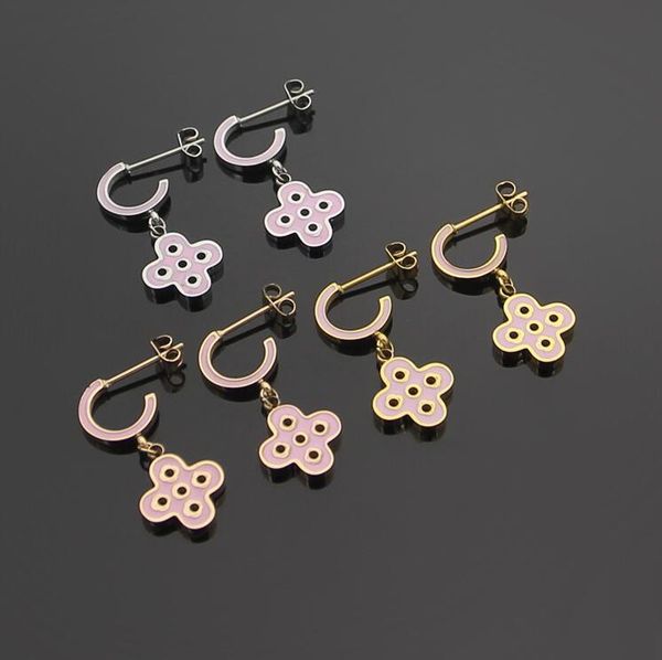 europe america fashion style earring lady womens gold/silver/rose-color metal hollow out flower v initials pink enamel stud earrings, Golden;silver
europe america fashion style earring lady womens gold/silver/rose-color metal hollow out flower v initials pink enamel stud earrings, Golden;silver