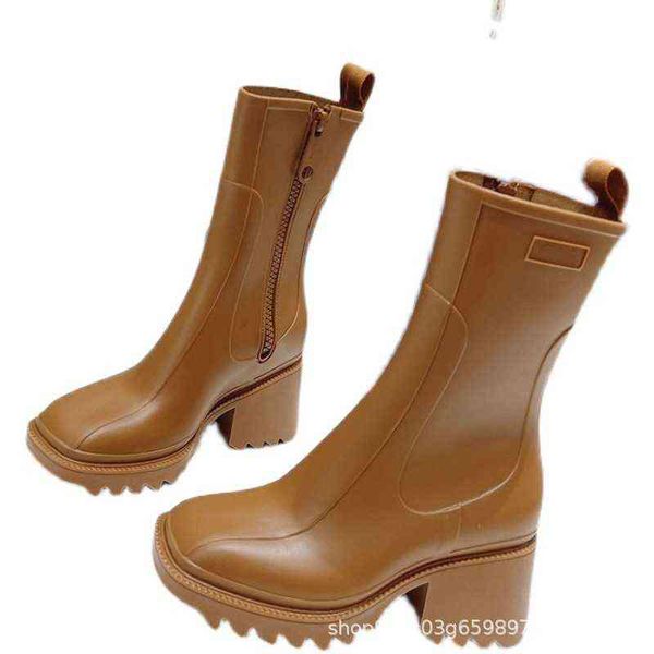 new square toe rain boots for women chunky heel thick sole ankle boots designer chelsea boots ladies rubber boot rain shoes y12274440432, Black
new square toe rain boots for women chunky heel thick sole ankle boots designer chelsea boots ladies rubber boot rain shoes y12274440432, Black