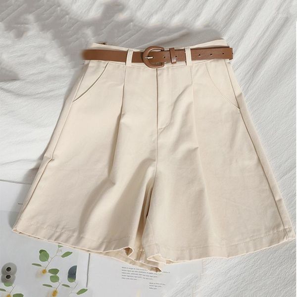 women's shorts sashes casual women cotton crimping high waist slim summer chic ladies wide leg short pants loose girl, White;black
women's shorts sashes casual women cotton crimping high waist slim summer chic ladies wide leg short pants loose girl, White;black