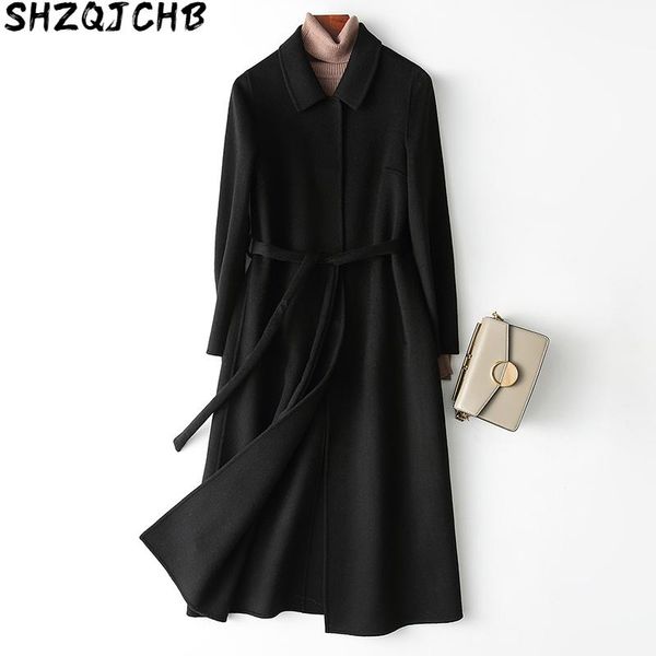 100% wool coat women autumn long jacket black elegant fall clothes for korean overcoat abrigos para mujer tlr180 women's & blends
100% wool coat women autumn long jacket black elegant fall clothes for korean overcoat abrigos para mujer tlr180 women's & blends