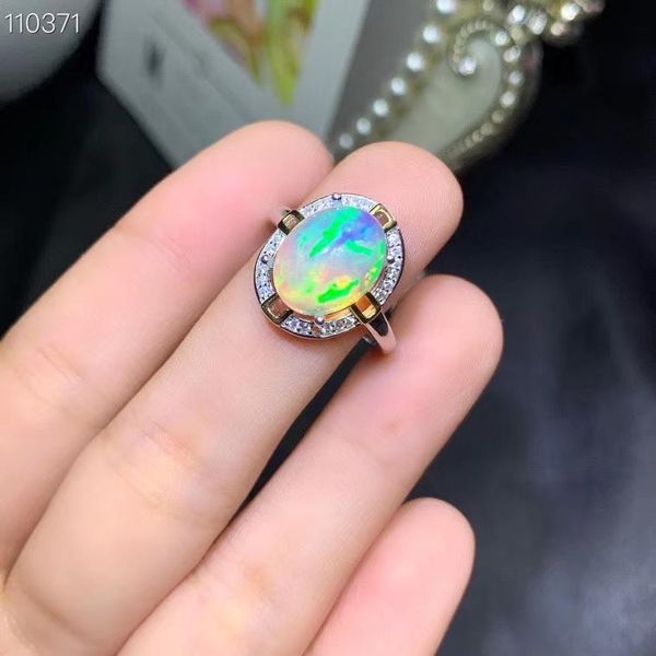 cluster rings big size natural opal ring for women jewelry good fireworks real 925 silver 9*11mm oval gem birthday party gift, Golden;silver
cluster rings big size natural opal ring for women jewelry good fireworks real 925 silver 9*11mm oval gem birthday party gift, Golden;silver