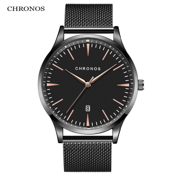 wristwatches chronos men watches waterproof simple bracelet stainless steel mesh strap male ultra-thin 40mm hardlex dial wristwatch ch27, Slivery;brown
wristwatches chronos men watches waterproof simple bracelet stainless steel mesh strap male ultra-thin 40mm hardlex dial wristwatch ch27, Slivery;brown