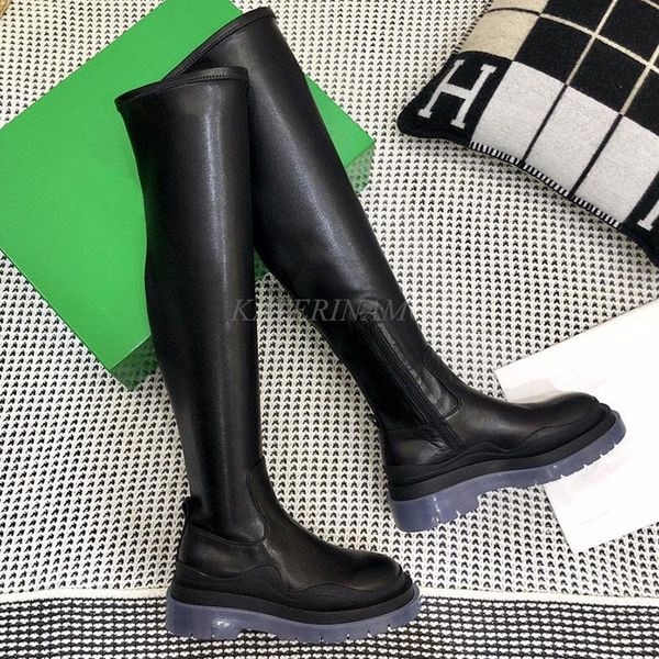 boots brand women long knee-high genuine leather zipper round toe colored thick soles ladies high hip shoes botas, Black
boots brand women long knee-high genuine leather zipper round toe colored thick soles ladies high hip shoes botas, Black