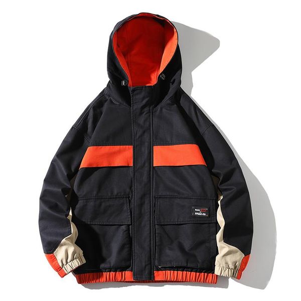 men's bomber jacket men 2021 autumn multi-pocket cargo jackets fashion hooded coat cotton plus size outerwear windbreaker coats, Black;brown
men's bomber jacket men 2021 autumn multi-pocket cargo jackets fashion hooded coat cotton plus size outerwear windbreaker coats, Black;brown