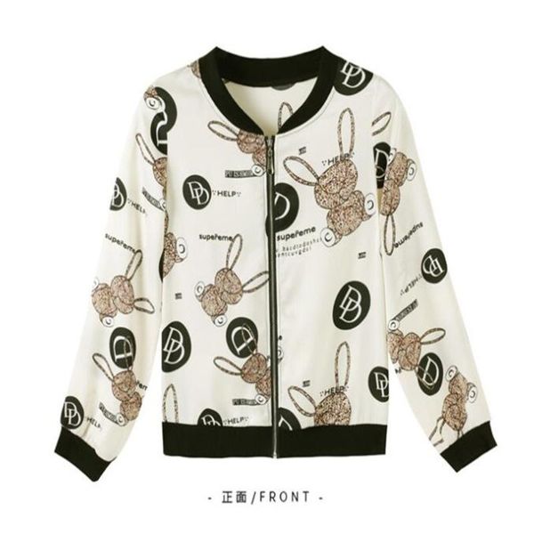 women's jackets spring 2021fashion baseball uniform women/girl 100% cotton satin surface o-neck print long sleeve zipper thin jacket m-, Black;brown
women's jackets spring 2021fashion baseball uniform women/girl 100% cotton satin surface o-neck print long sleeve zipper thin jacket m-, Black;brown