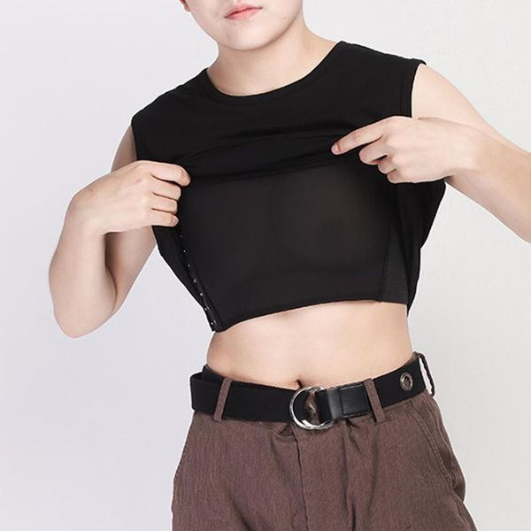 women's shapers upgraded chest binder cotton loose vest tank for tomboy lesbian transgender breast trans undershirt, Black;white
women's shapers upgraded chest binder cotton loose vest tank for tomboy lesbian transgender breast trans undershirt, Black;white
