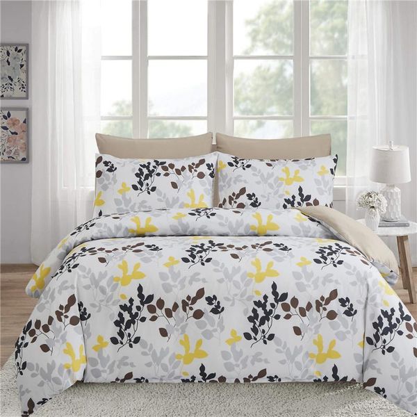 bedding sets leaf printing duvet cover luxury set king full size 2/3pcs quilt comforter
bedding sets leaf printing duvet cover luxury set king full size 2/3pcs quilt comforter