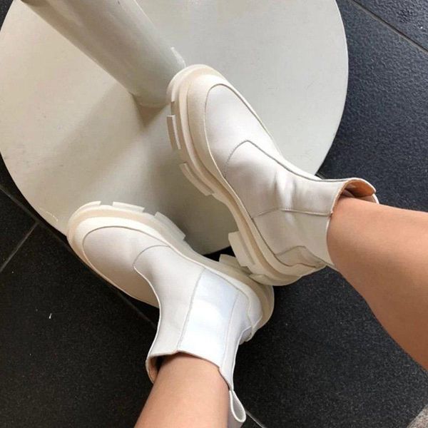 boots fashion female winter pure color white round toe slip on elegant flat short big size 40, Black
boots fashion female winter pure color white round toe slip on elegant flat short big size 40, Black
