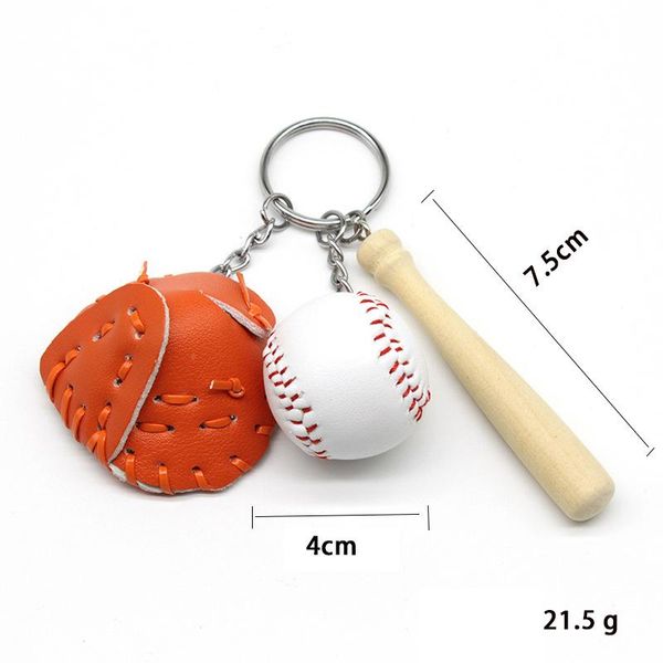 keychains fashion mini three-piece baseball glove wooden bat keychain sports car key chain rings couples lover gift wholesale, Silver
keychains fashion mini three-piece baseball glove wooden bat keychain sports car key chain rings couples lover gift wholesale, Silver