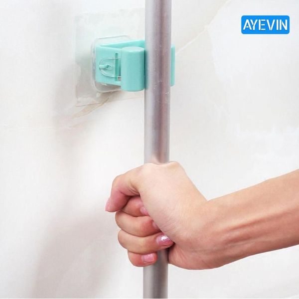 kitchen storage & organization ayevin universal self-adhesive wall mounted mop holder brush broom hanger rack organizer tool
kitchen storage & organization ayevin universal self-adhesive wall mounted mop holder brush broom hanger rack organizer tool