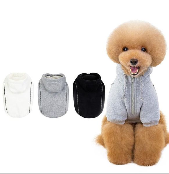 dog apparel autumn/winter 2021 styles simple solid color hoodie small clothing warm and comfortable cotton jacket
dog apparel autumn/winter 2021 styles simple solid color hoodie small clothing warm and comfortable cotton jacket