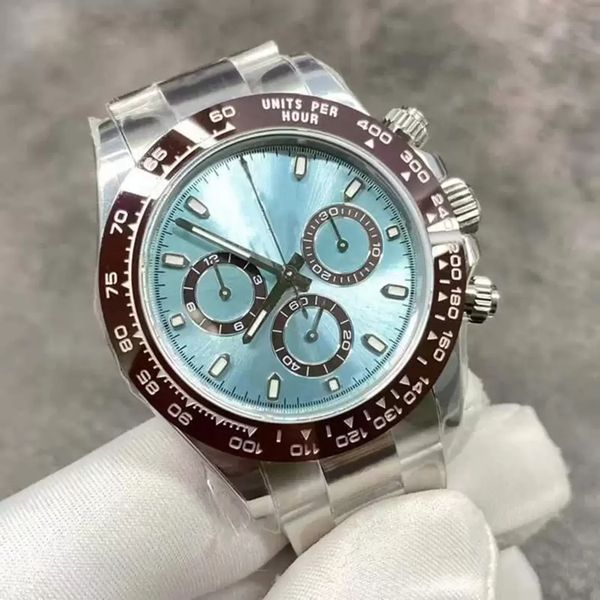 with original box wristwatches sapphire 40mm 116509 automatic mechanical mens men's watch watches no chronograph blue dial, Slivery;brown
with original box wristwatches sapphire 40mm 116509 automatic mechanical mens men's watch watches no chronograph blue dial, Slivery;brown