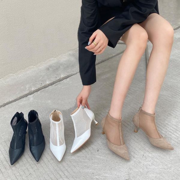 boots womens shoes black ankle casual low heel pointed toe white fashion mesh high fall
boots womens shoes black ankle casual low heel pointed toe white fashion mesh high fall