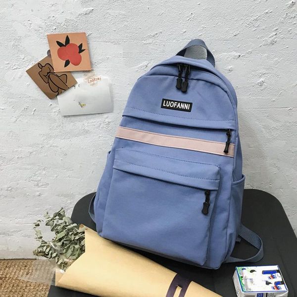 backpack ladies cotton fashion cute student school bag female harajuku