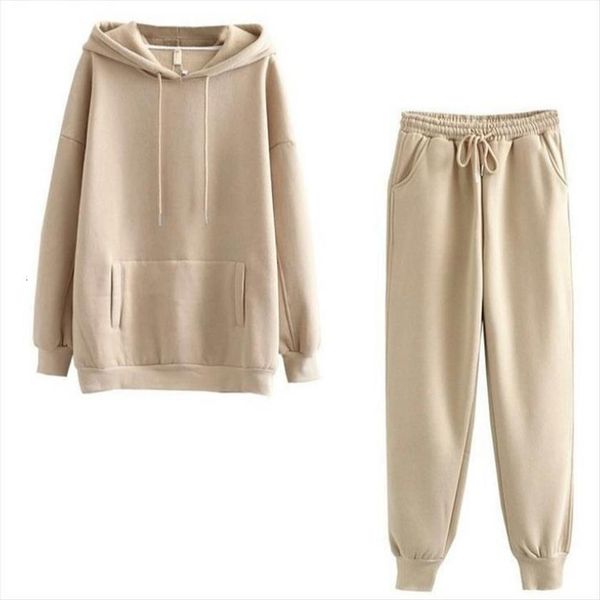 pullover home suit hooded solid womens tracksuits color casual spring clothes soft terry two piece, Gray
pullover home suit hooded solid womens tracksuits color casual spring clothes soft terry two piece, Gray