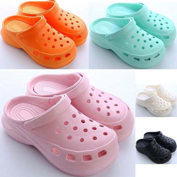 womens summer thick-soled hole shoes ladies height increase shoe black white orange pink girls women beach classic sandals slippers forty th
womens summer thick-soled hole shoes ladies height increase shoe black white orange pink girls women beach classic sandals slippers forty th