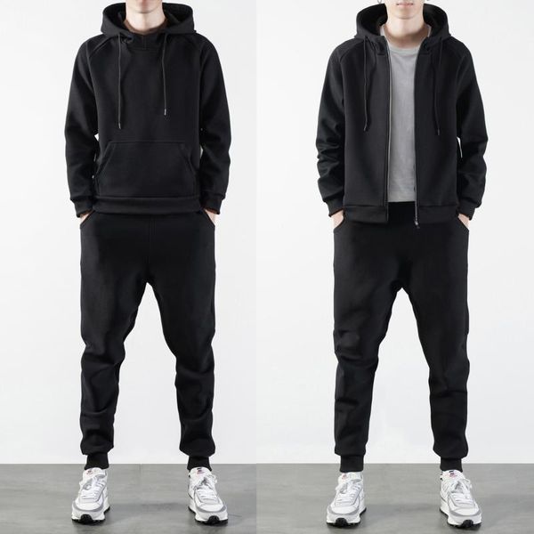 men's tracksuits boutique 2021 casual suit for plush and warm keeping pure cotton black two piece set of smooth board can be embossed, Gray
men's tracksuits boutique 2021 casual suit for plush and warm keeping pure cotton black two piece set of smooth board can be embossed, Gray