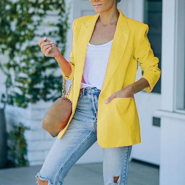 women's suits & blazers office suit fashion blazer coat elegant outerwear lady autumn casual single button jacket streetwear, White;black
women's suits & blazers office suit fashion blazer coat elegant outerwear lady autumn casual single button jacket streetwear, White;black