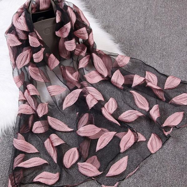 scarves spring summer women girls leaves jacquard scarf shawls sunshade long beach wraps 65x170cm, Blue;gray
scarves spring summer women girls leaves jacquard scarf shawls sunshade long beach wraps 65x170cm, Blue;gray