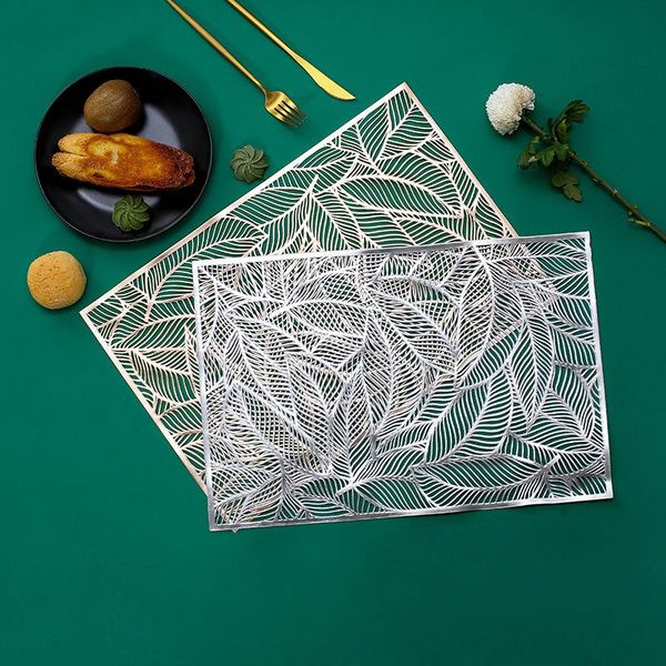 mats & pads pvc bowl bronzing hollow combination leaf insulation home decoration placemat ins simple wind table mat
mats & pads pvc bowl bronzing hollow combination leaf insulation home decoration placemat ins simple wind table mat