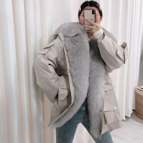 women's fur & faux genuine parka long pattern 100% real closure shawls with rex liner removable warm overcoat, Black
women's fur & faux genuine parka long pattern 100% real closure shawls with rex liner removable warm overcoat, Black