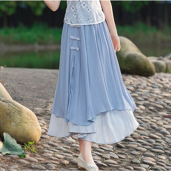 vintage summer skirts womens 2021 spring new arrival white cotton linen retro a-line bottons female ethnic boho chic skirt 12536, Red
vintage summer skirts womens 2021 spring new arrival white cotton linen retro a-line bottons female ethnic boho chic skirt 12536, Red