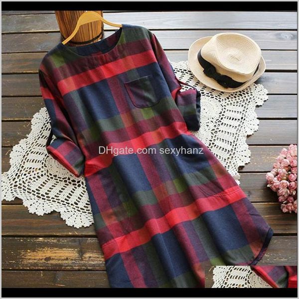 blouses & womens clothing apparel drop delivery 2021 38# women plaid and ladies o neck long sleeve loose pocket blouse female casual tunic t, White
blouses & womens clothing apparel drop delivery 2021 38# women plaid and ladies o neck long sleeve loose pocket blouse female casual tunic t, White