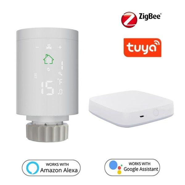 smart home control tuya zigbee3.0 radiator actuator programmable support voice thermostatic temperature valve
smart home control tuya zigbee3.0 radiator actuator programmable support voice thermostatic temperature valve
