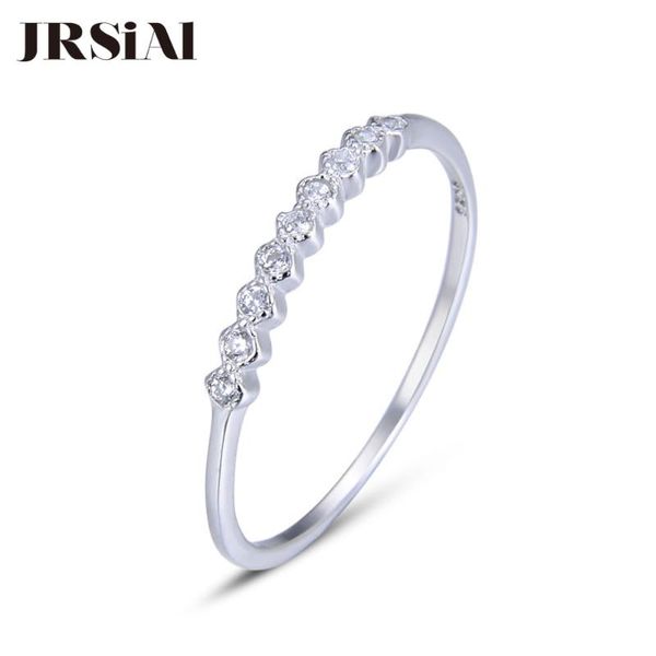 cluster rings jrsial 925 sterling silver jewelry zircon ring simple narrow thin woman korean fashion tail, Golden;silver
cluster rings jrsial 925 sterling silver jewelry zircon ring simple narrow thin woman korean fashion tail, Golden;silver