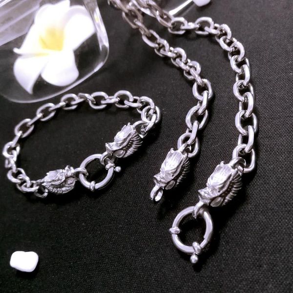 chain necklace + bracelet mens women silver tone chinese style "chinese long" necklaces for chains
chain necklace + bracelet mens women silver tone chinese style "chinese long" necklaces for chains