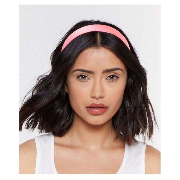 basic solid 4cm wide hairband plain simple hairband, Silver
basic solid 4cm wide hairband plain simple hairband, Silver