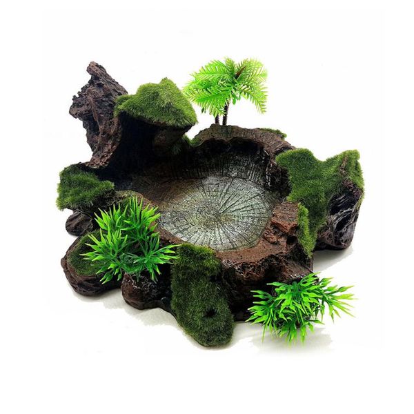 decorations simulation ornament small animal tank decor eco friendly resin reptile platform feeding artificial tree trunk for bearded dragon
decorations simulation ornament small animal tank decor eco friendly resin reptile platform feeding artificial tree trunk for bearded dragon