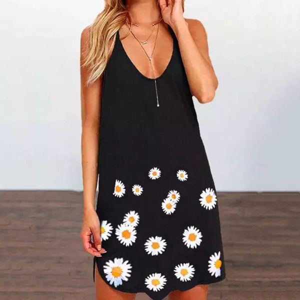 casual dresses daisy print dress for women summer halter hollow out backless a-line beach bohemia vestido de mujer 2021, Black;gray
casual dresses daisy print dress for women summer halter hollow out backless a-line beach bohemia vestido de mujer 2021, Black;gray