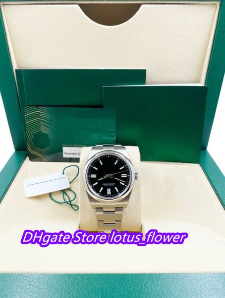 f factory perpetual black dial watch 124300 stainless box paper 41mm asia 2813 movement mechanical automatic mens men's watches, Slivery;brown
f factory perpetual black dial watch 124300 stainless box paper 41mm asia 2813 movement mechanical automatic mens men's watches, Slivery;brown