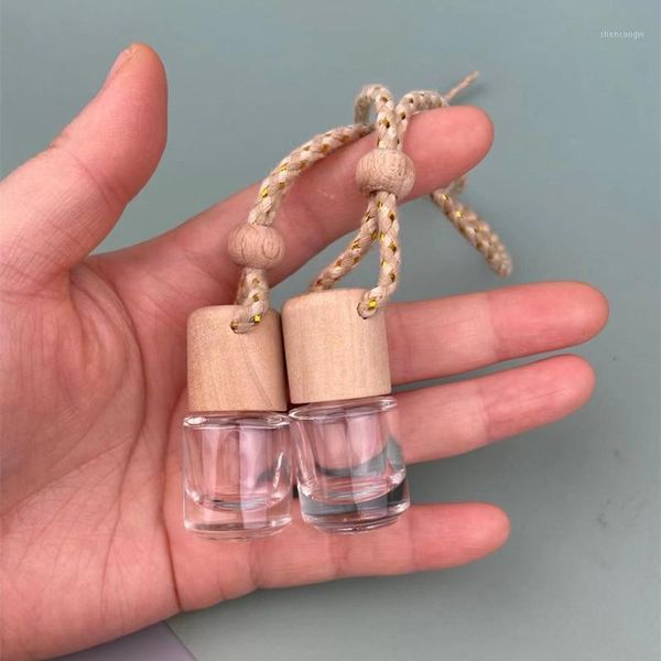 storage bottles & jars 6ml round empty car pendants glass perfume hang bottle fragrant essential oil refill accessories scent vials wood lid
storage bottles & jars 6ml round empty car pendants glass perfume hang bottle fragrant essential oil refill accessories scent vials wood lid