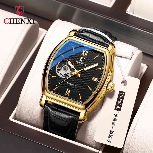 wrist watch tiktok mechanical male automatic fashion square hollow waterproof, Slivery;brown
wrist watch tiktok mechanical male automatic fashion square hollow waterproof, Slivery;brown