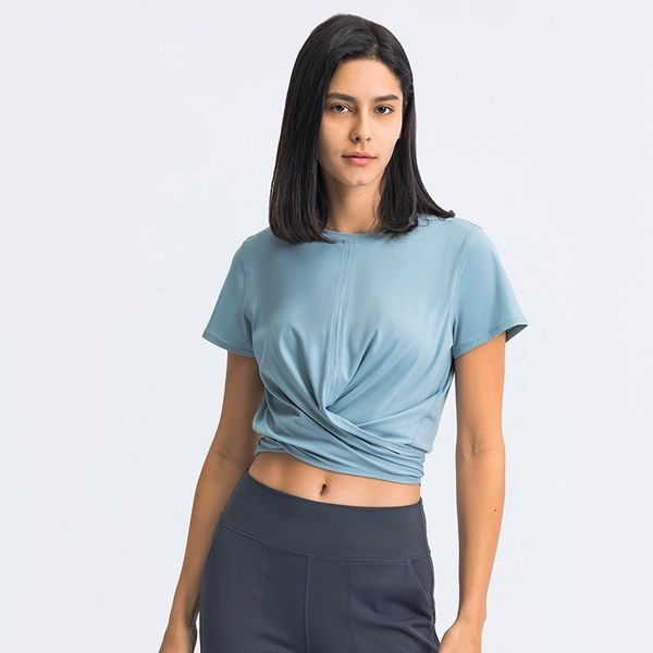yoga outfit women waist cross wrapping brushed workout crop shirts short sleeve sports back tie fitness tees
yoga outfit women waist cross wrapping brushed workout crop shirts short sleeve sports back tie fitness tees