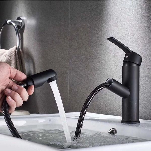 bathroom sink faucets black paint basin faucet wash pull-out cabinet and cold mixing valve
bathroom sink faucets black paint basin faucet wash pull-out cabinet and cold mixing valve