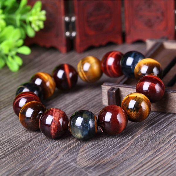 charm bracelets rongde natural color tiger eye stone bracelet 12-20mm beads crystal for men women lucky jewelry, Golden;silver
charm bracelets rongde natural color tiger eye stone bracelet 12-20mm beads crystal for men women lucky jewelry, Golden;silver