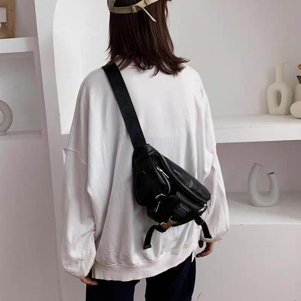 fashion fanny pack for women pu leather waist bag ladies diagonal package solid color chest small travel bags
fashion fanny pack for women pu leather waist bag ladies diagonal package solid color chest small travel bags